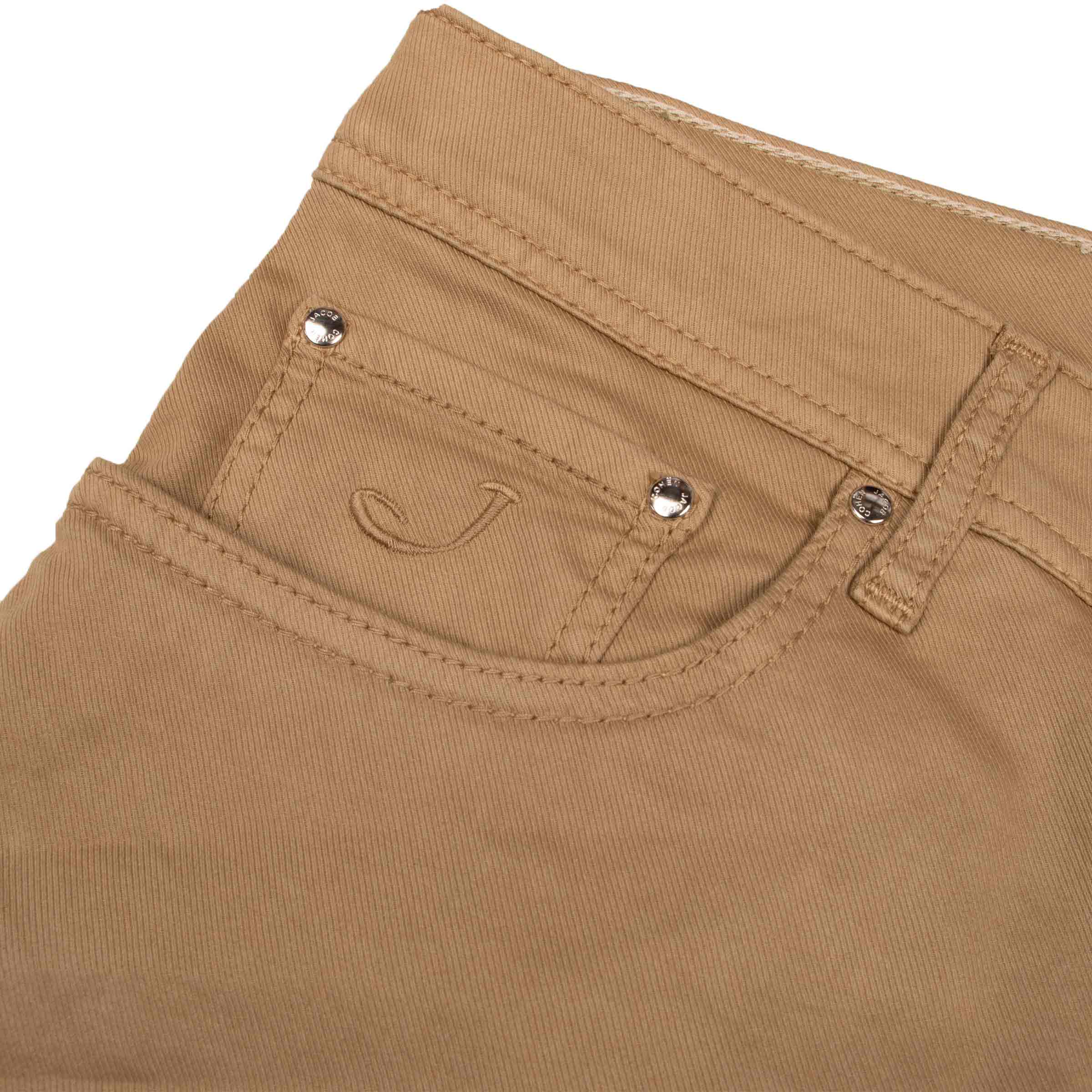 Khaki Beige 'Bard' Slim Fit Jeans JEANS Jacob Cohen