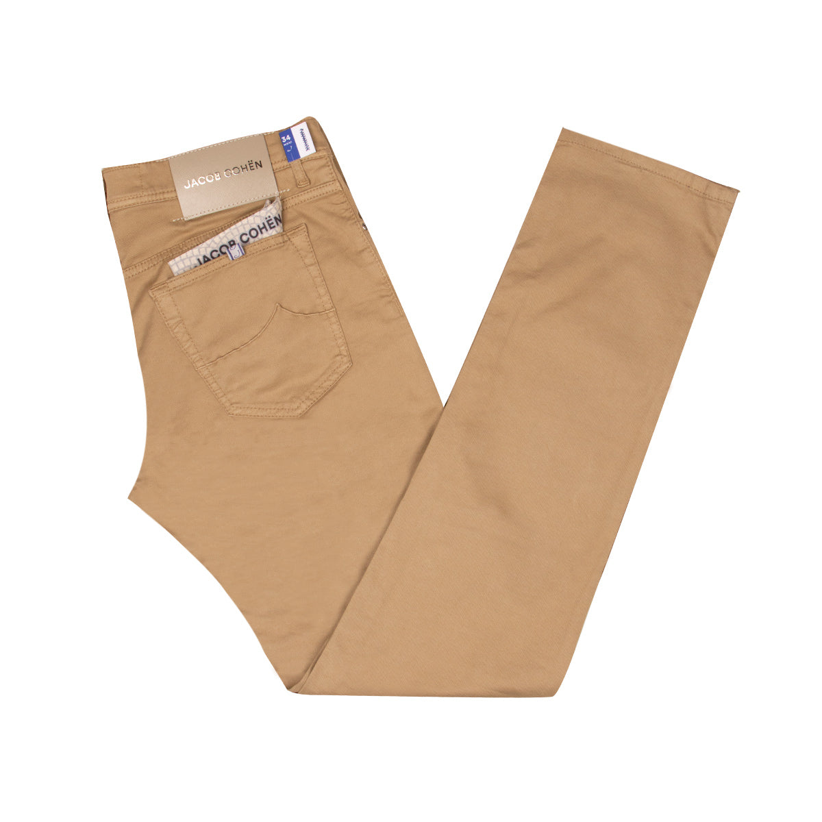 Khaki Beige 'Bard' Slim Fit Jeans JEANS Jacob Cohen