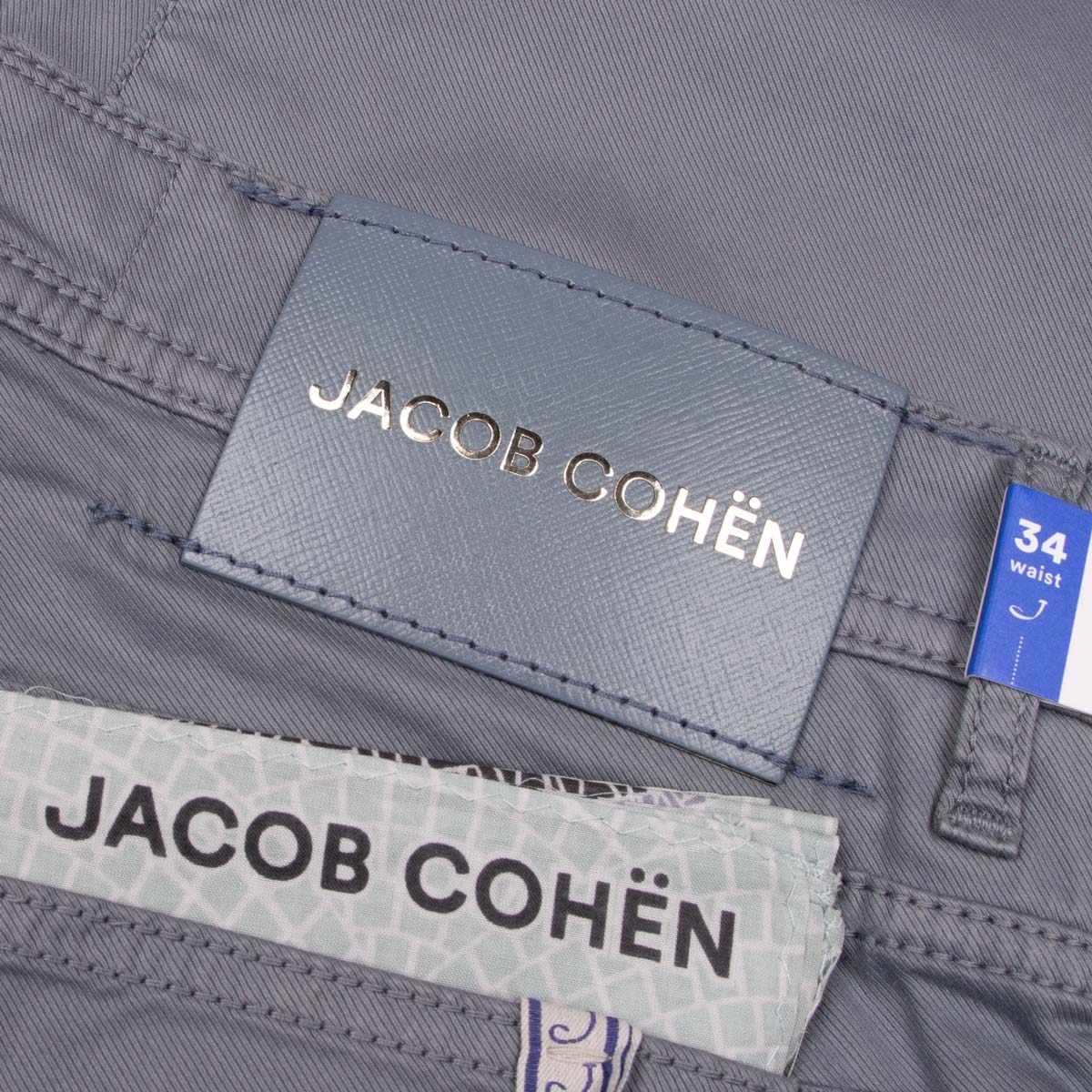 Steel Blue 'Bard' Slim Fit Jeans jacob Cohen