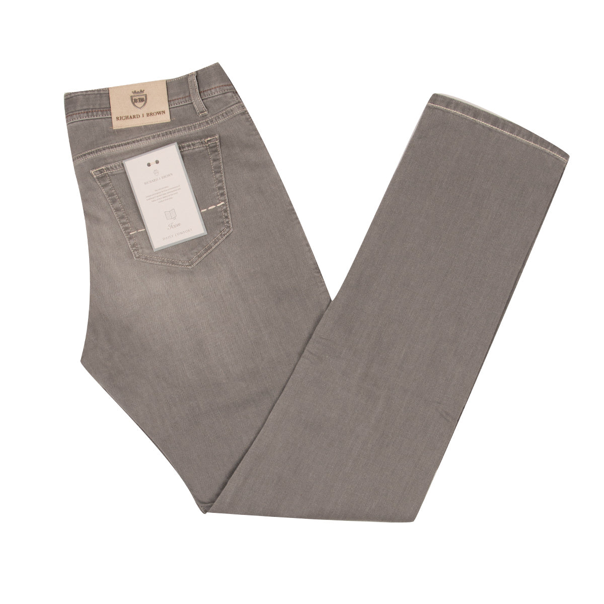 Light Grey ‘Tokyo’ Denim Jeans JEANS Richard J Brown