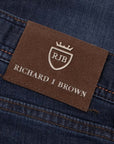 Dark Clean Wash 'Milano' Regular Fit Jeans JEANS Richard J Brown