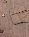 Light Brown Steve Cotton Denim Jacket BLOUSONS Richard J Brown