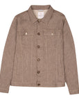 Light Brown Steve Cotton Denim Jacket BLOUSONS Richard J Brown