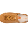 Tan Suede Double Buckle Sneaker SHOES Santoni