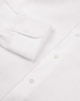 White Italian Linen Long Sleeve Shirt