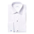 Contemporary Fit White Plisse Evening Dress Shirt L/S SHIRTS Eton