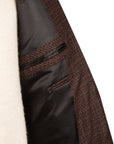 Brown Mélange Super 110’s Wool Jacket JACKETS Robert Old