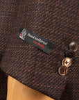 Brown Mélange Super 110’s Wool Jacket JACKETS Robert Old