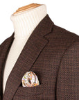 Brown Mélange Super 110’s Wool Jacket JACKETS Robert Old