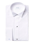 Contemporary Fit Plissé Wing Collar Dress Shirt L/S SHIRTS Eton