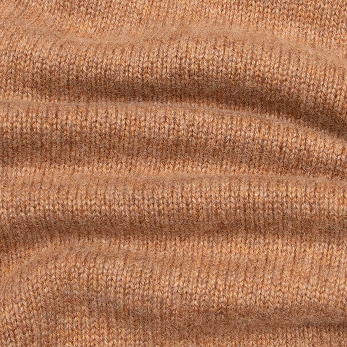 The Barra 4ply Full Zip Cashmere Cardigan - Savannah/Hessian CASHMERE Robert Old