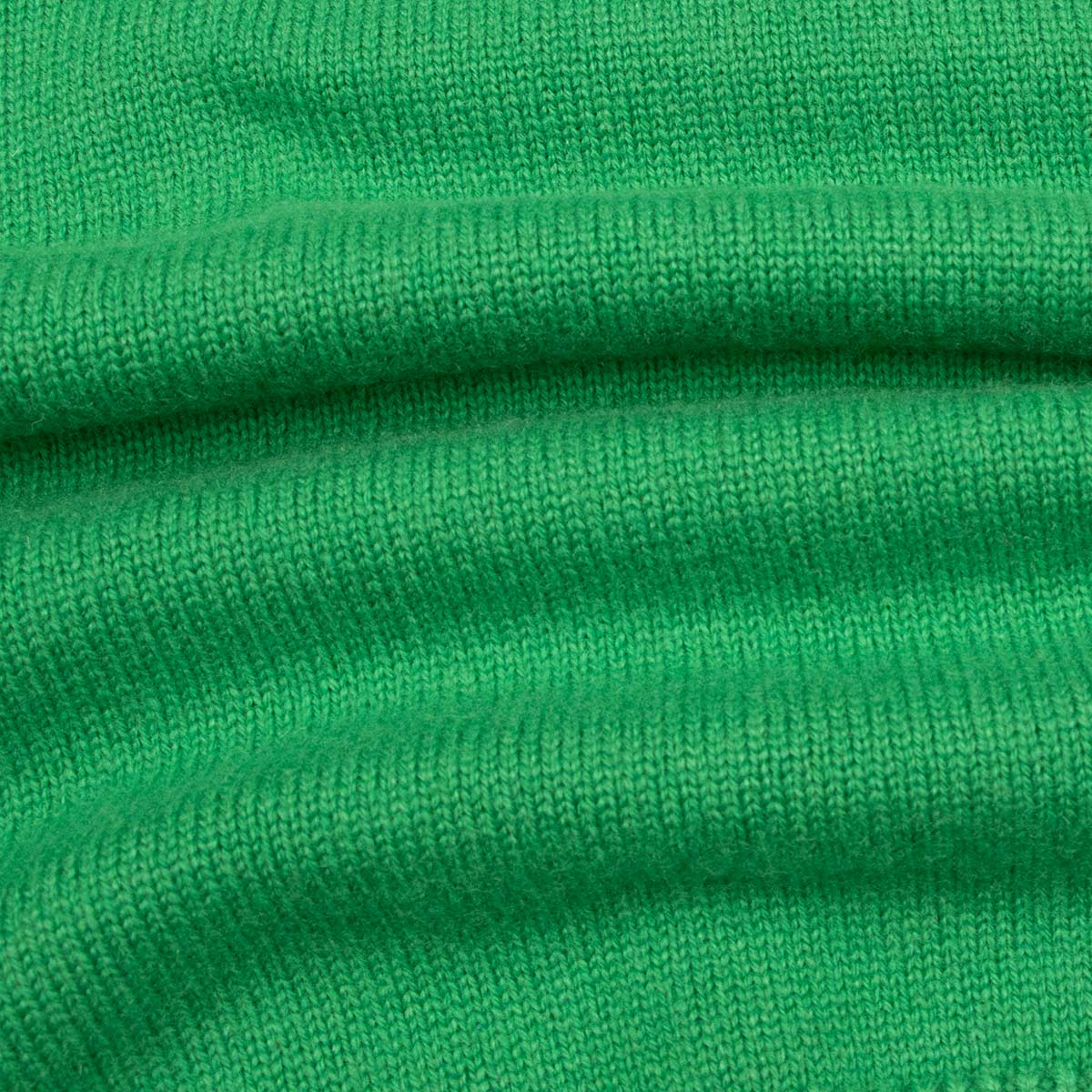 The Bowmore 1/4 Zip Neck Cashmere Sweater - Grasshopper Green CASHMERE Robert Old