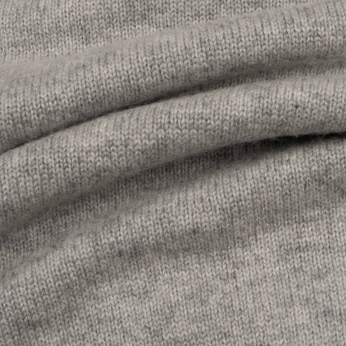 The Bowmore 1/4 Zip Neck Cashmere Sweater - Brume &amp; Smog CASHMERE Robert Old