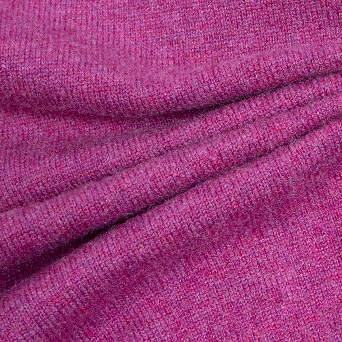 Loganberry Chatsworth 2ply V-Neck Cashmere Sweater Robert Old