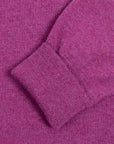 Loganberry Chatsworth 2ply V-Neck Cashmere Sweater Robert Old