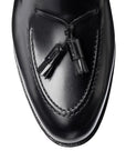 Cavendish Black Calf Tassel Loafer  Crockett & Jones   