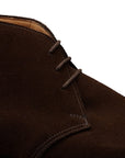 Dark Brown Chiltern Suede Chukka Boots Boots Crockett & Jones   