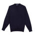 Dark Navy Chatsworth 2ply V-Neck Cashmere Sweater CASHMERE Robert Old