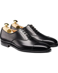 Hallam Back Calf Oxford Shoes - E Fitting  Crockett & Jones   