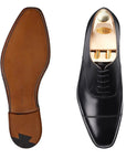 Hallam Back Calf Oxford Shoes - E Fitting  Crockett & Jones   