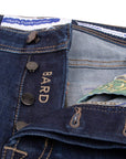 Mid Wash 'Bard' Slim Fit Jeans