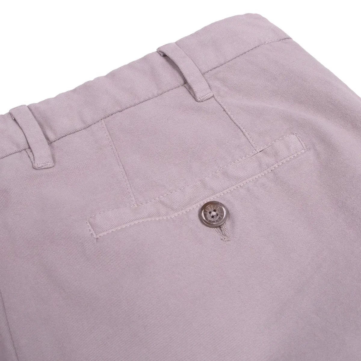 Beige 'Boston' Cashmere & Cotton Tailored Twill Chinos CASUAL TROUSERS FEDELI