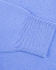 Isfahan Blue Balvenie 3 Button 4ply Cashmere Polo Sweater Robert Old