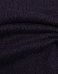 Dark Navy Tiree 4ply Crew Neck Cashmere Sweater Robert Old