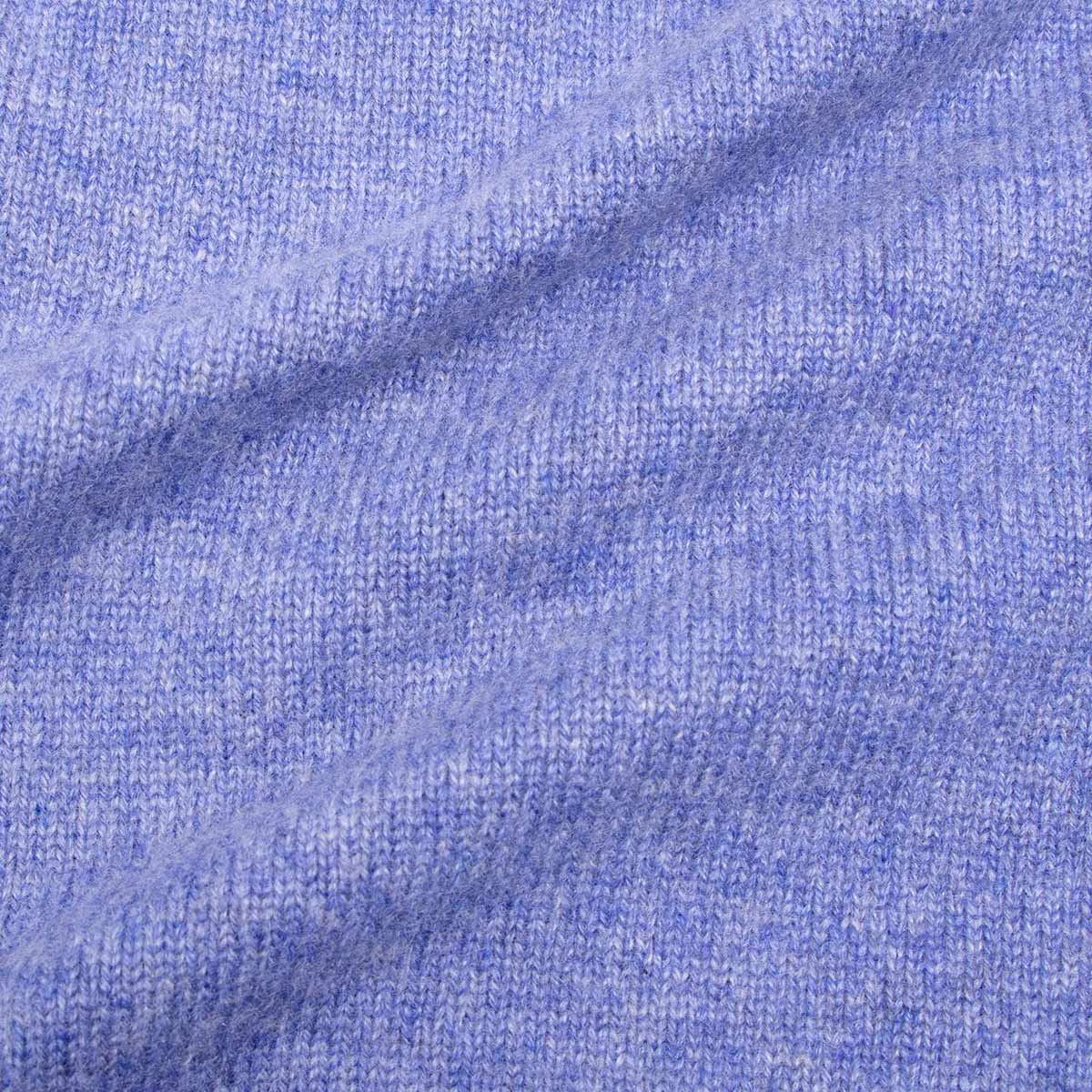 Lapis Blue Mallaig 4ply Cashmere Cardigan CASHMERE Robert Old