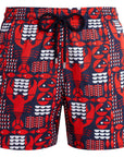 'Graphic Lobster' Moorise Swim Shorts SWIMWEAR Vilebrequin   