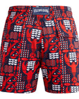 'Graphic Lobster' Moorise Swim Shorts SWIMWEAR Vilebrequin   