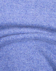 Blue Melange Balvenie 3 Button 4ply Cashmere Polo Sweater Robert Old