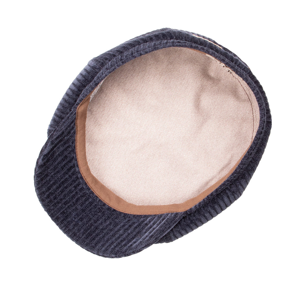 Navy Cord Hatteras Flat Cap CAPS & HATS Stetson