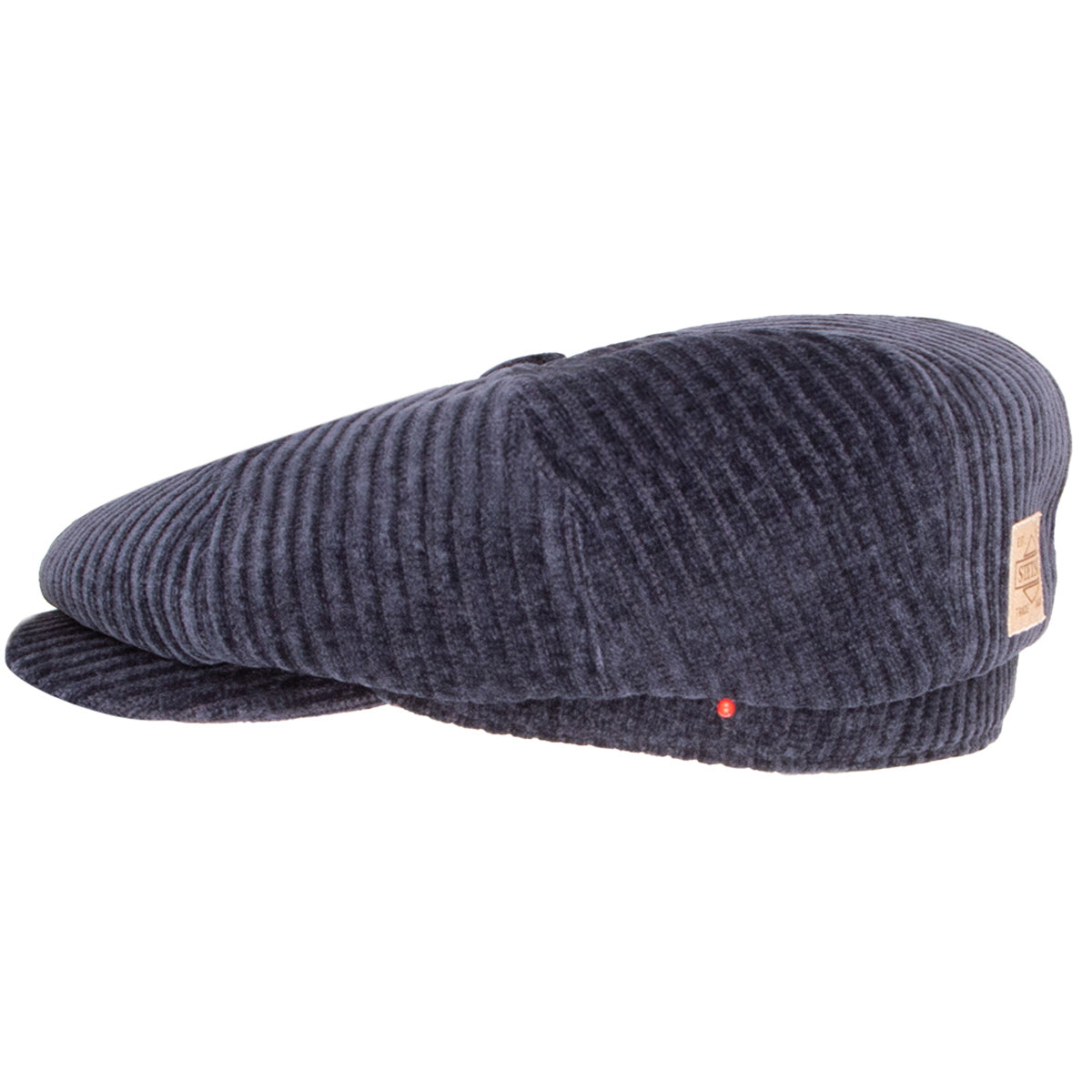 Navy Cord Hatteras Flat Cap CAPS & HATS Stetson