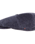 Navy Cord Hatteras Flat Cap CAPS & HATS Stetson