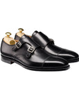 Lowndes Double Buckle Monk Shoes