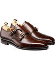 Lowndes Double Buckle Monk Shoes