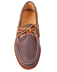 Brown Leather Gold Cup Boat Shoe Sperry