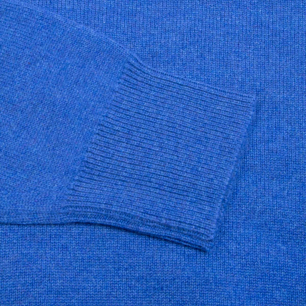 Coast Blue Tiree 4ply Crew Neck Cashmere Sweater CASHMERE Robert Old