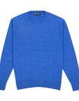 Coast Blue Tiree 4ply Crew Neck Cashmere Sweater CASHMERE Robert Old