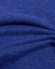 Electric Indigo Tiree 4ply Crew Neck Cashmere Sweater Robert Old