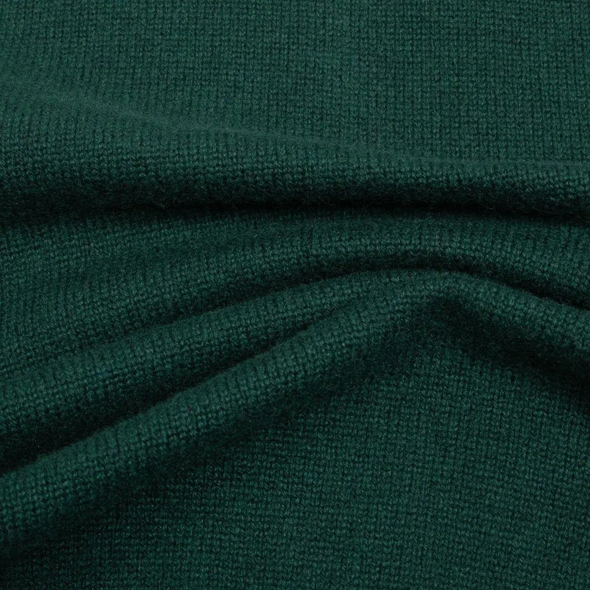 Holly Green Tiree 4ply Crew Neck Cashmere Sweater Robert Old