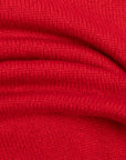 Ruby Red Tiree 4ply Crew Neck Cashmere Sweater Robert Old