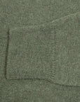 Loden Mix Tobermorey 4ply V-Neck Cashmere Sweater Robert Old