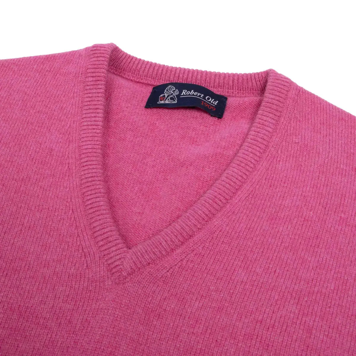 Dakar Tobermorey 4ply V-Neck Cashmere Sweater Robert Old