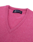 Dakar Tobermorey 4ply V-Neck Cashmere Sweater Robert Old