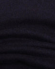 Dark Navy Tobermorey 4ply V-Neck Cashmere Sweater Robert Old