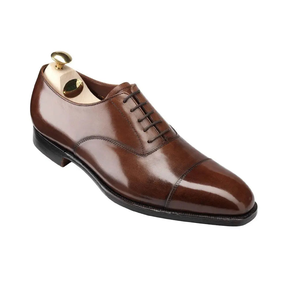 Audley Oxford Shoes  Crockett & Jones Dark Brown UK 6 