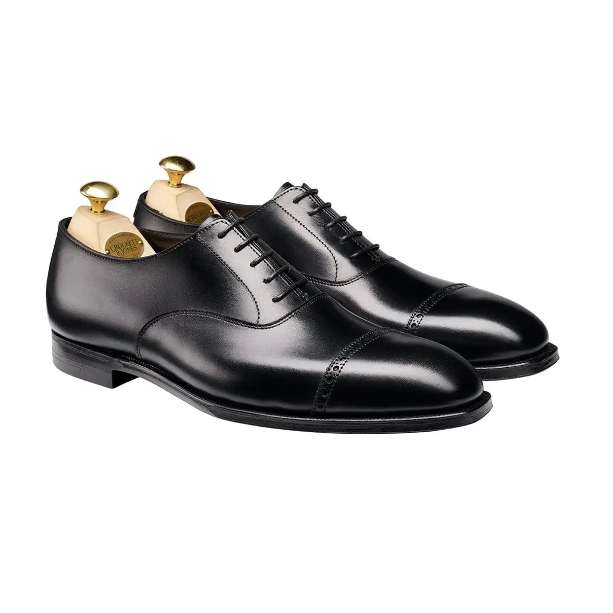 Belgrave Hand Grade Oxford Shoes  Crockett & Jones Black UK 6 