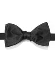 Black Silk Bow Tie BOWS Robert Old